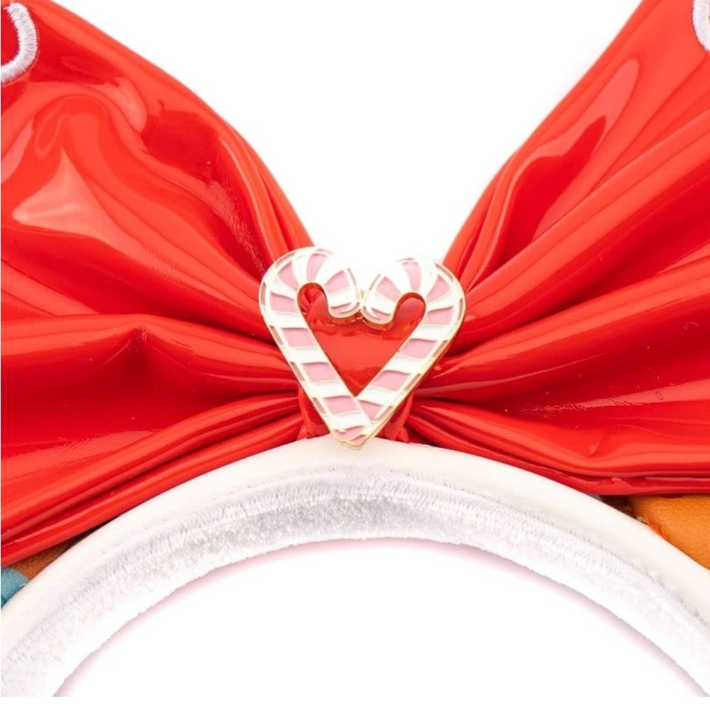 Loungefly Disney Minnie Mouse Gingerbread Headband With Dustbag - Picture 5 of 8
